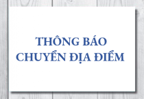 THÔNG BÁO THAY ĐỔI ĐỊA CHỈ VĂN PHÒNG GIAO DỊCH THÔNG BÁO THAY ĐỔI ĐỊA CHỈ VĂN PHÒNG GIAO DỊCH