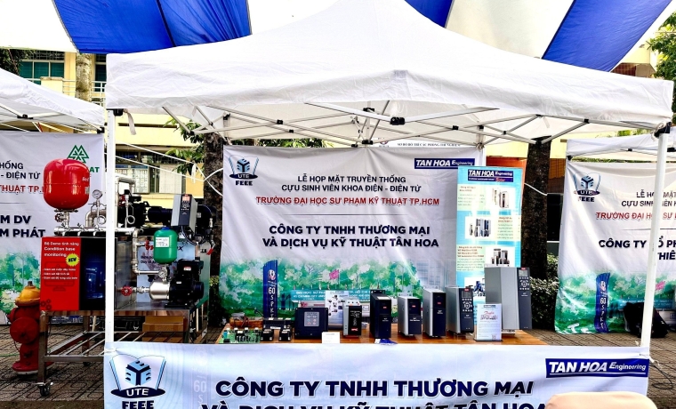 GIAN HÀNG TRIỄN LÃM TẠI SƯ PHẠM KỸ THUẬT TP. HỒ CHÍ MINH