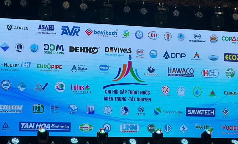 Tan Hoa Engineering tại Chi hội Cấp Thoát Nước Miền Trung Tây Nguyên 