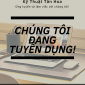 TUYỂN DỤNG VỊ TRÍ KỸ SƯ KINH DOANH (SALES ENGINEER)