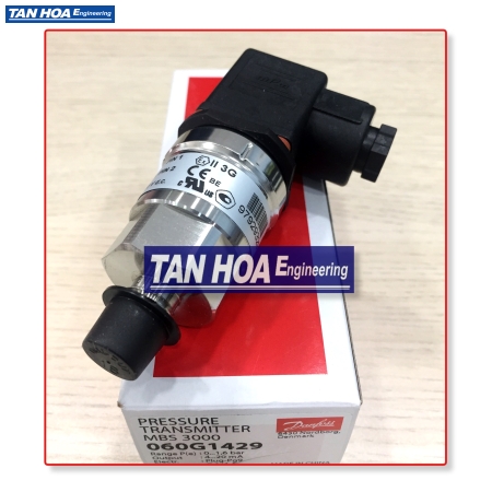 Cảm biến áp suất Danfoss MBS3000 0-1.6bar, 4-20mA, G1/4 060G1429