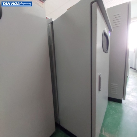 Tủ điện bơm hố pít thang máy 2x0.3kW DOL