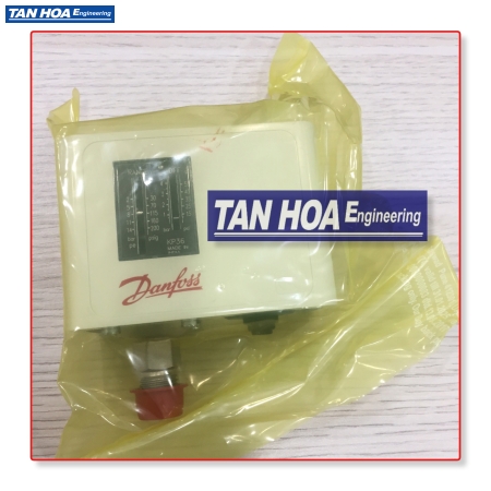 Công tắc áp suất Danfoss KP36, Range 2-14bar, Diff 0,7-4Bar, Cone G1/4  (India/Auto) 060-110891