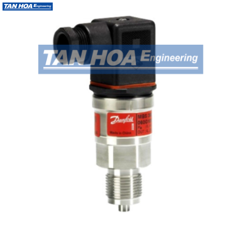 Cảm biến áp suất Danfoss Pressure transmitter, MBS 3000, 0.00 bar - 10.00 bar, 0.00 psi - 145.04 psi