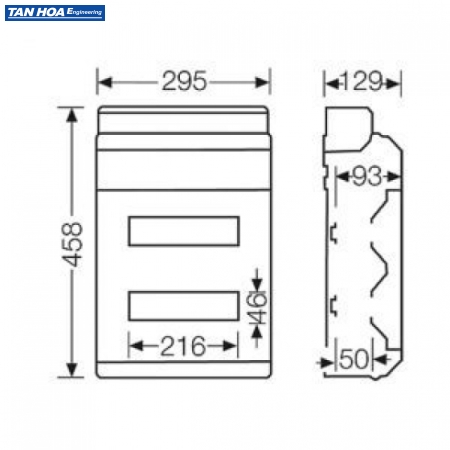Tủ điện Hensel 24-2