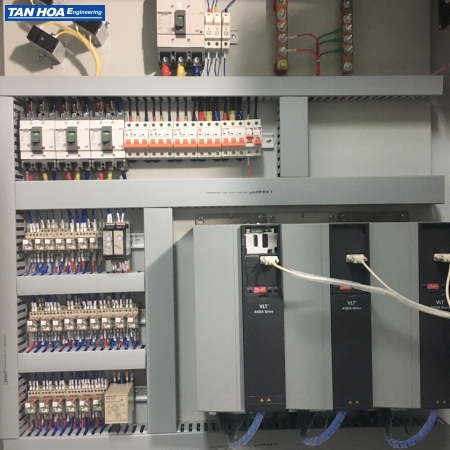 Tủ điện Bơm tăng áp 3x15kW VSD