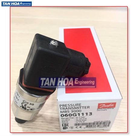 Cảm biến áp suất Danfoss MBS3000 0-1bar, 4-20mA, G1/4 060G1113