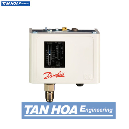Công tắc áp suất Danfoss KP5, Range 8.00 – 32.00 bar, Diff 1.8 – 6Bar, 1/4 Flare (Manual Max)