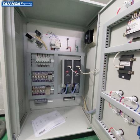 Tủ điện Bơm tăng áp 2x2kW VSD